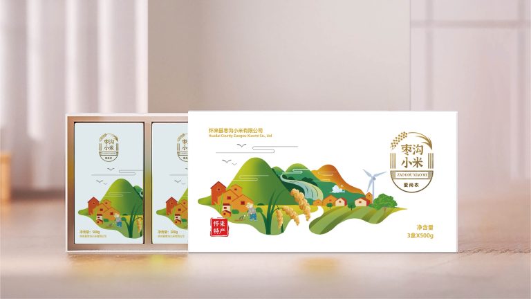 怀来县枣沟小米包装