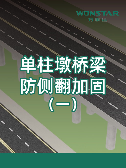 单柱墩桥梁防侧翻加固(-)