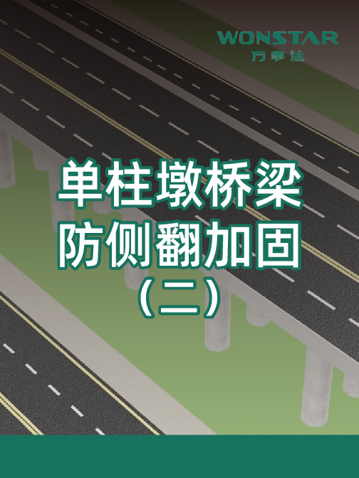 单柱墩桥梁防侧翻加固(二)